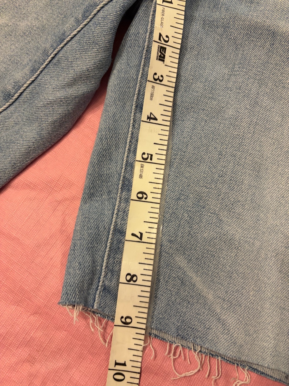 AG Adriano Goldschmied the Nikki Short relaxed skinny Denim cutoff Shorts - 24 - Picture 8 of 10